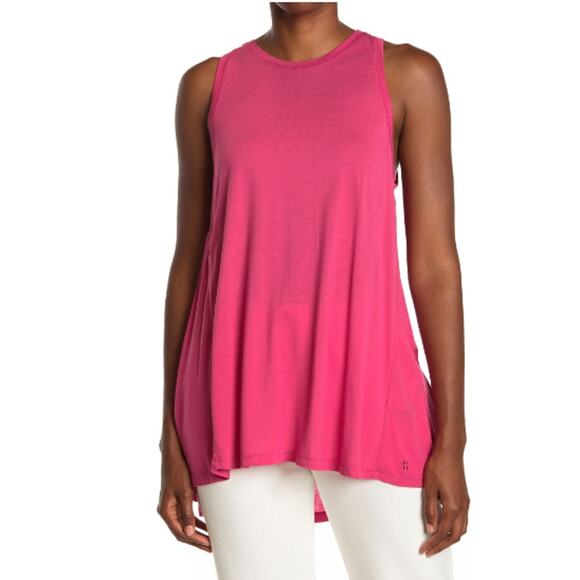 Sweaty Betty Easy Peazy Vest Tank Top TAYBERRY PINK Medium - Picture 1 of 11